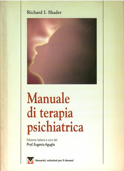 Manuale di terapia psichiatrica - copertina
