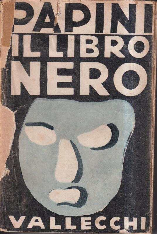 Il libro nero - Giovanni Papini - copertina
