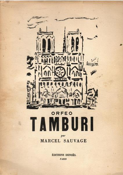 Orfeo Tamburi - Marcel Sauvage - copertina