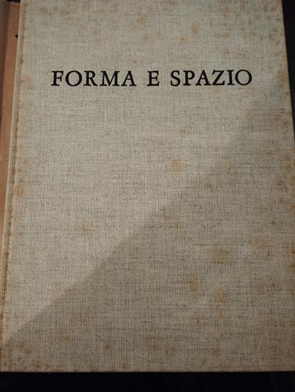 Forma e spazio - Jeno Barcsay - copertina