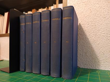 Flavii Iosephi opera omnia (6 voll.) - copertina