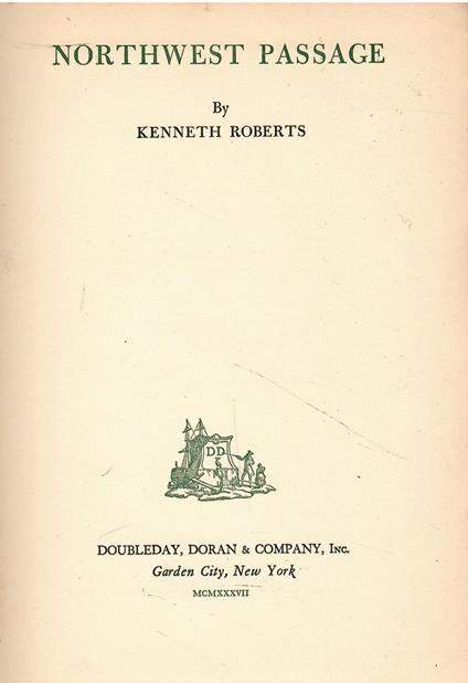 Northwest Passage - copertina