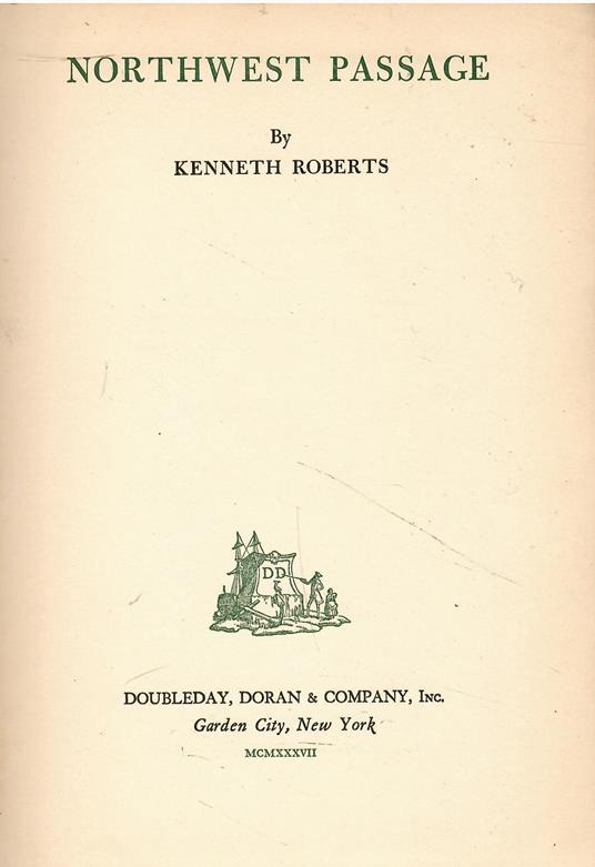 Northwest Passage - copertina