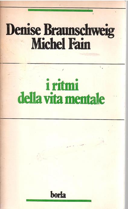 I ritmi della vita mentale - copertina
