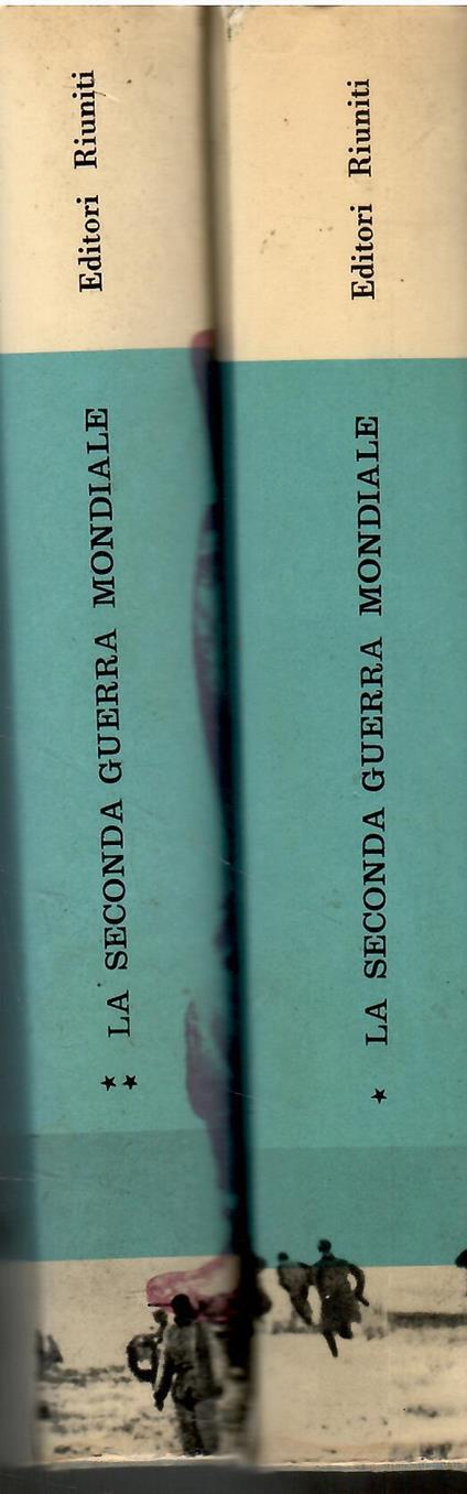 La Seconda guerra mondiale nel carteggio di I. V. Stalin con Churchill, Roosvelt, Attlee, Truman. Vol1 ,2 - copertina