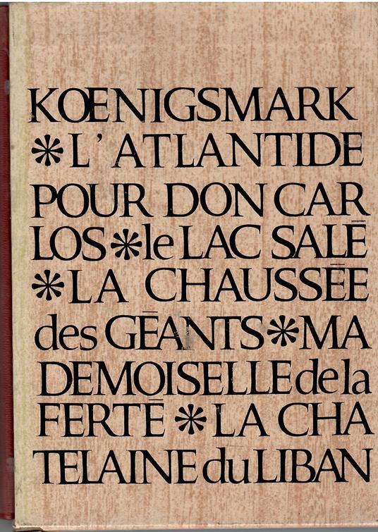 Oeuvres romanesques: Tome 1 - Pierre Benoit - copertina