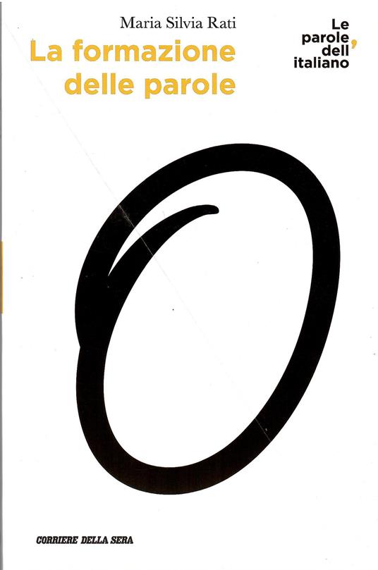 La formazione delle parole - copertina