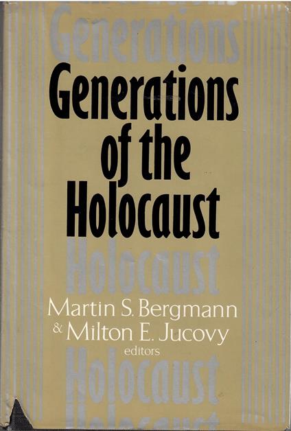 Generations of the Holocaust - copertina