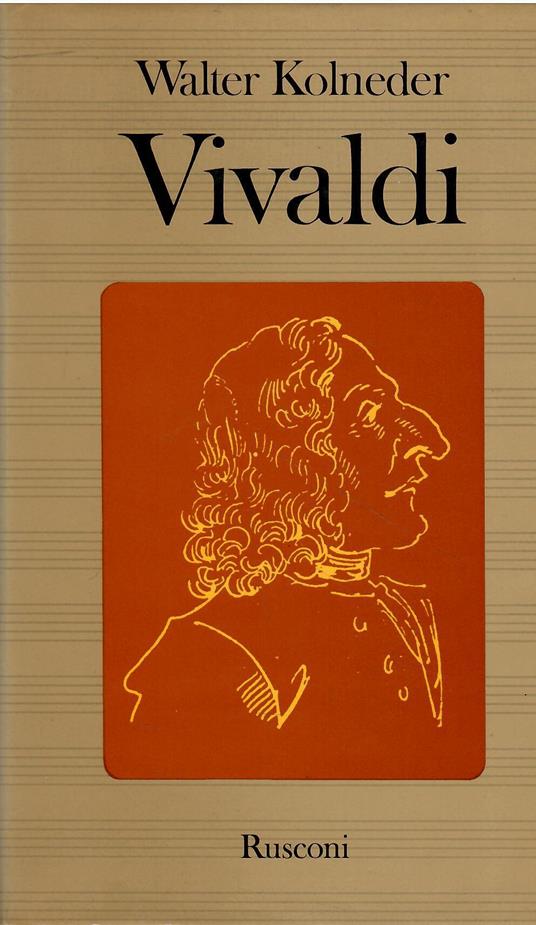 Vivaldi - Walter Kolneder - copertina
