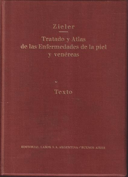 Tratado y atlas de las Enfermedades de la piel y venéreas - copertina