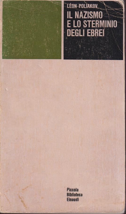 Il nazismo e lo sterminio degli ebrei - copertina