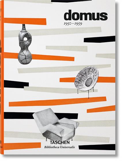 Domus 1950-1959. Inglese, francese e tedesco. Ediz. multilingue - copertina
