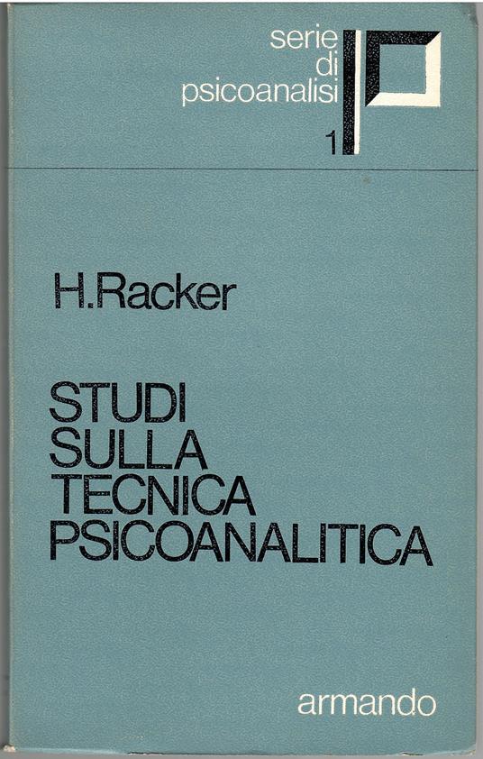 Studi sulla tecnica psicoanalitica - copertina