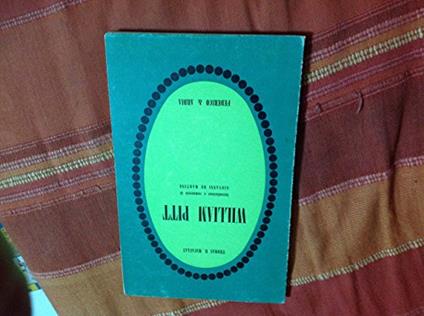 William pitt - copertina