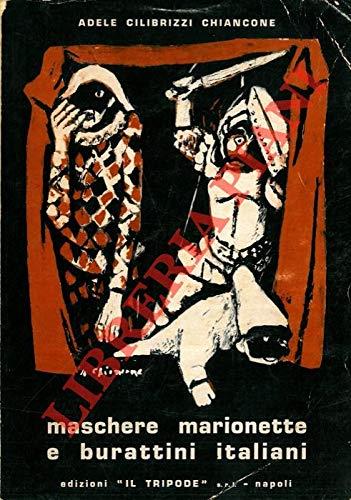 Maschere, marionette e burattini italiani - copertina