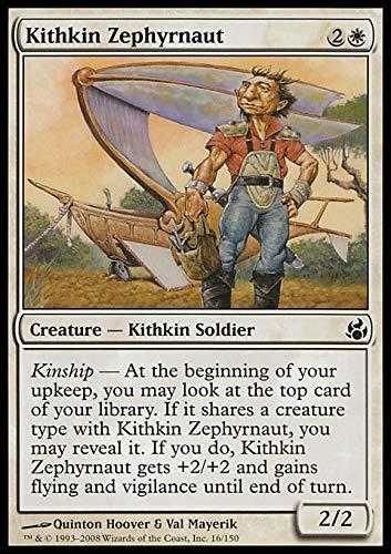 Magic The Gathering - Kithkin Zephyrnaut - Zefirnauta Kithkin - Morningtide - Foil - copertina