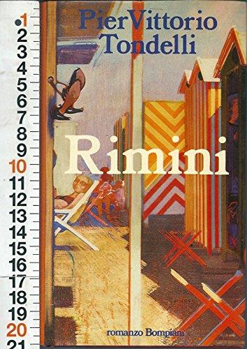 Pier Vittorio Tondelli - Rimini 1^ Edizione Maggio 1985 - copertina