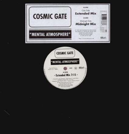 Mental atmosphere (Ext./Midnight, 1999) / Vinyl Maxi Single [Vinyl 12''] - copertina