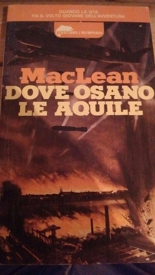 Dove Osano Le Aquile - copertina