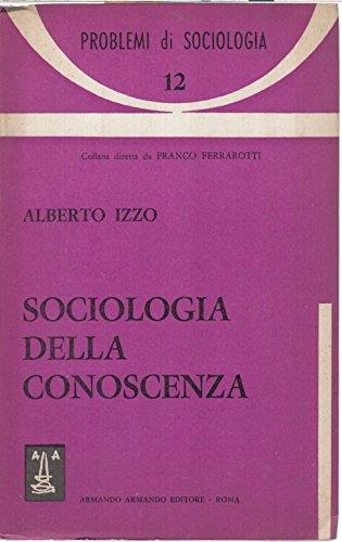 Sociologia Della Conoscenza - copertina