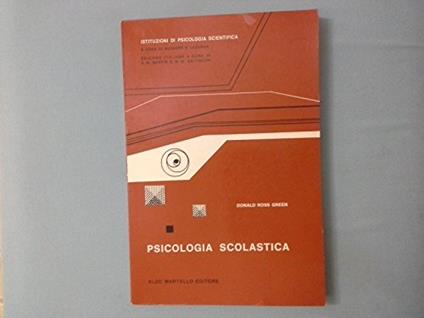 Psicologia scolastica - copertina