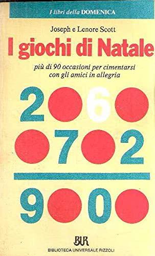 I Giochi Di Natale Più Di 90 Occasioni Per Cimentarsi Con Gli Amici In Allegria - copertina