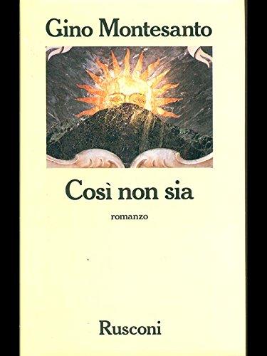 COSì NON SIA - copertina