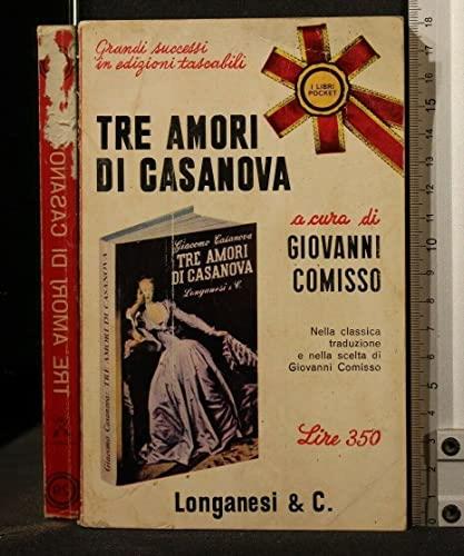 Tre amori di Casanova - copertina