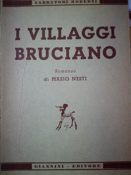 I villaggi bruciano - copertina
