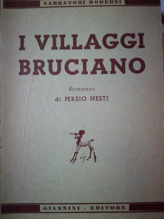 I villaggi bruciano - copertina