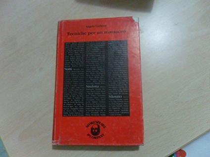 Tecniche Per Un Massacro - copertina