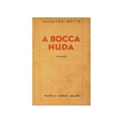 A bocca nuda - copertina