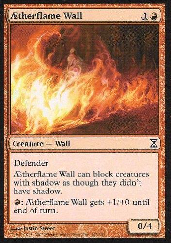 Magic The Gathering - Aetherflame Wall - Muro di Fiamma Eterea - Time Spiral - copertina