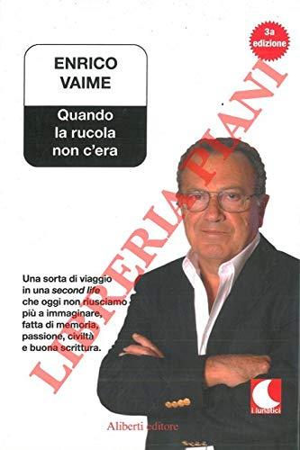 Quando la rucola non c'era - copertina