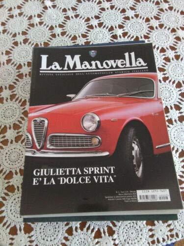Giulietta sprint e la dolce vita - La manovella marzo 2004 - copertina