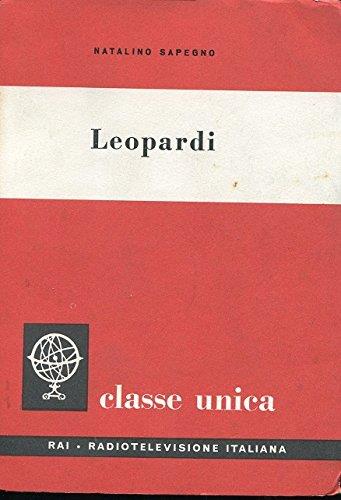 Leopardi - copertina