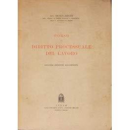 Corso di diritto processuale del lavoro - copertina