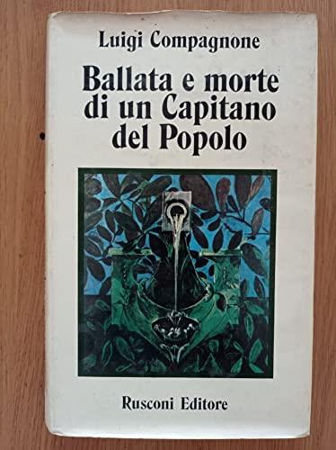 Ballata e morte di un capitano del popolo - copertina