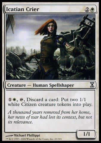 Magic: the Gathering - Icatian Crier - Time Spiral by Magic: the Gathering - copertina