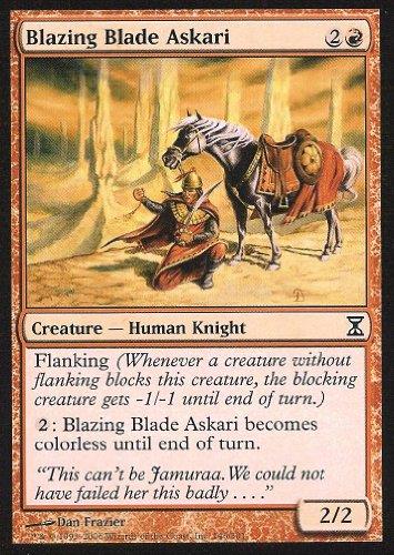 Magic The Gathering - Blazing Blade Askari - Ascari dalla Lama Rovente - Time Spiral - copertina