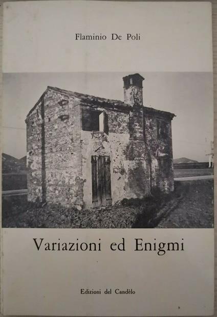 Variazioni ed Enigmi - copertina