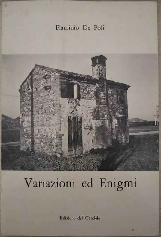 Variazioni ed Enigmi - copertina