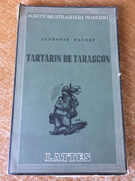 Tartarin de Tarascon -con introduzione e note di G. Lo Curzio - copertina