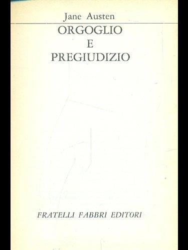 Orgoglio e pregiudizio - copertina