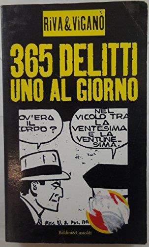 J 7175 Libro 365 Delitti Uno Al Giorno Di Riva & Viganò 1998 - copertina