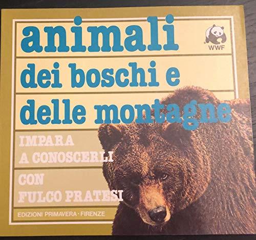 Animali dei boschi e delle montagne 1988 - copertina