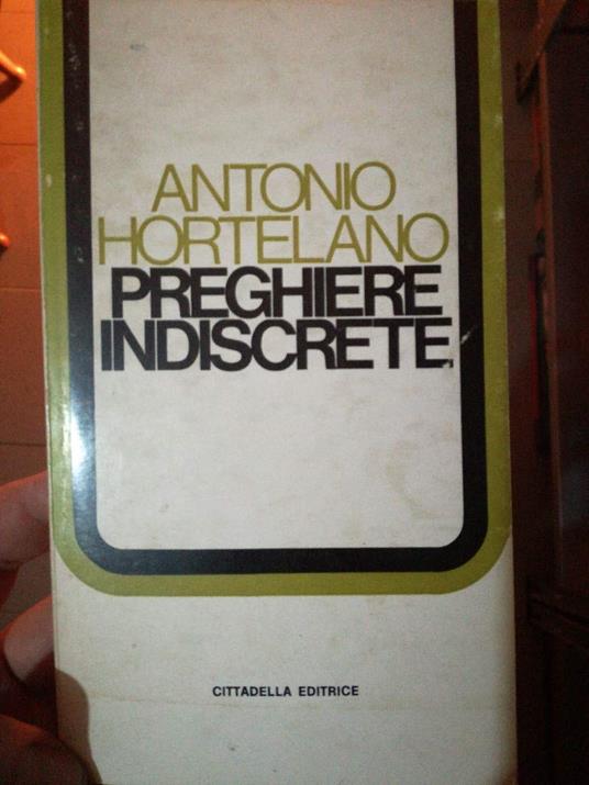 Preghiere Indiscrete - copertina