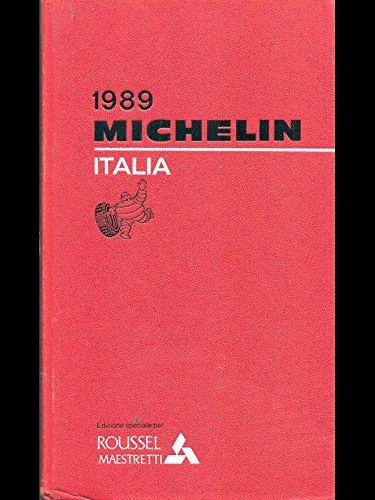 Michelin Italia 1989 - copertina