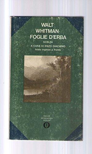 Foglie D'Erba - Poesie Scelte E Tradotte Da Enzo Giachino - copertina