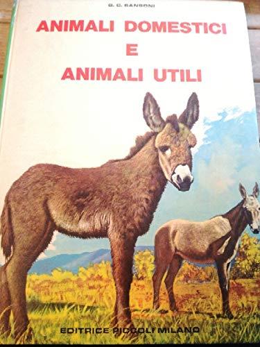 Animali domestici e animali utili - copertina